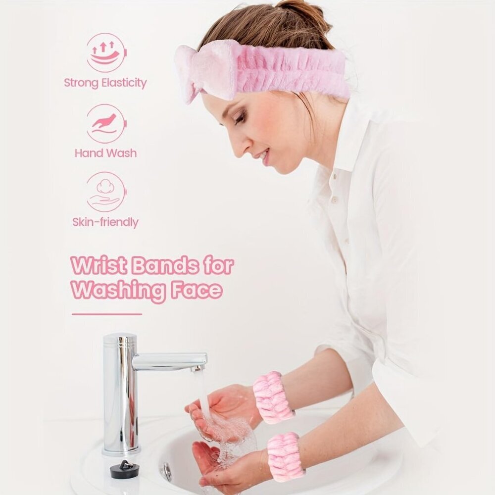 🆕Women Pink Makeup Brushes Set Professional Kit Multi-functional Tool Set - Picture 5 of 9